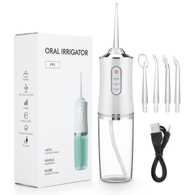 Waterproof Irrigator Dental Cleaner - World's Finest - 