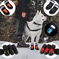 Waterproof Reflective Dog Boots - World's Finest - 