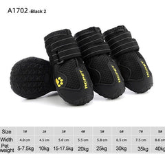 Waterproof Reflective Dog Boots - World's Finest - 
