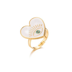 White Heart Ring - World's Finest - 