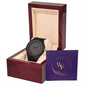 Sandalwood Watch with Luxury Mahogany Box